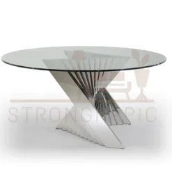 Sophisticated Glass Dining Table in Indiana